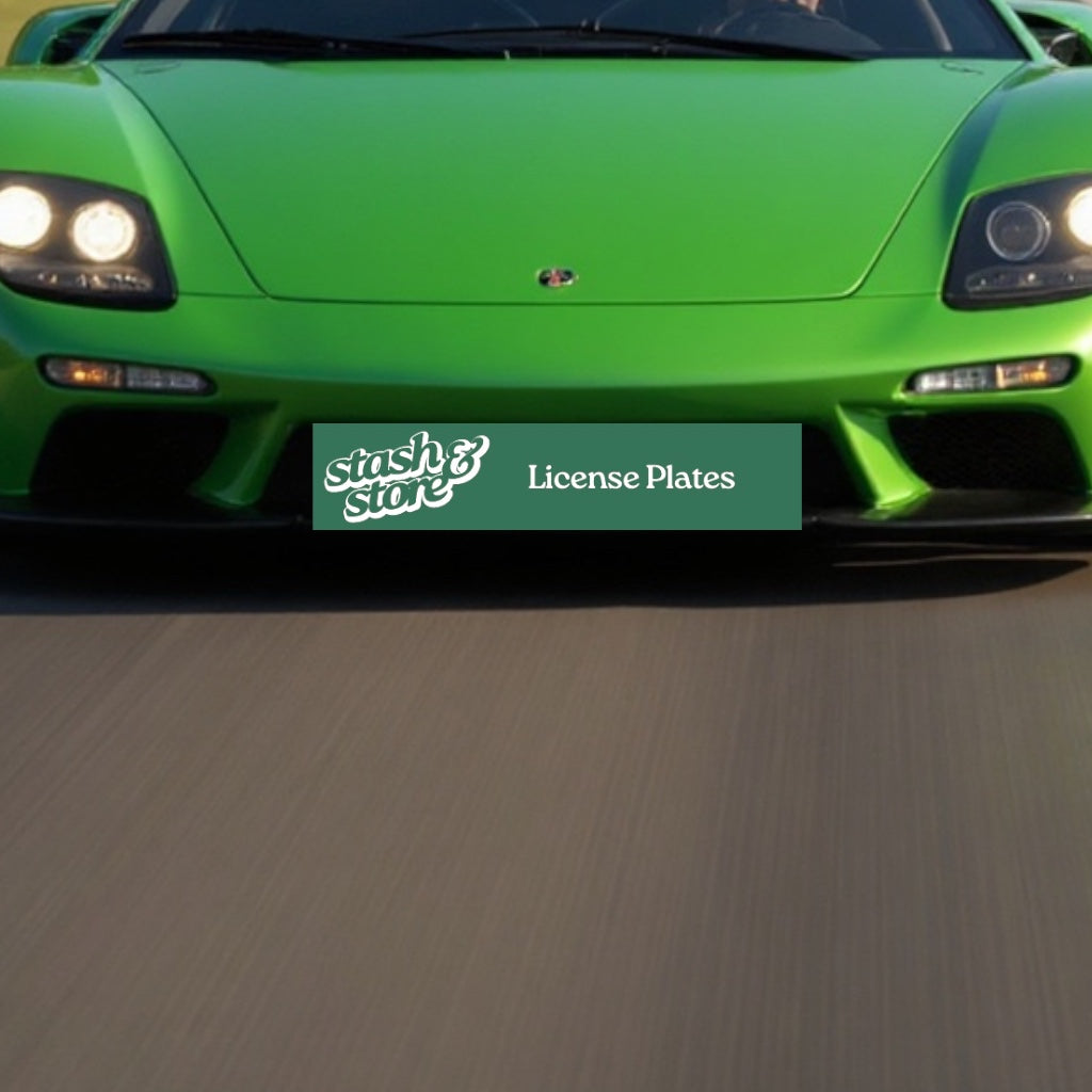 Branded License Plate