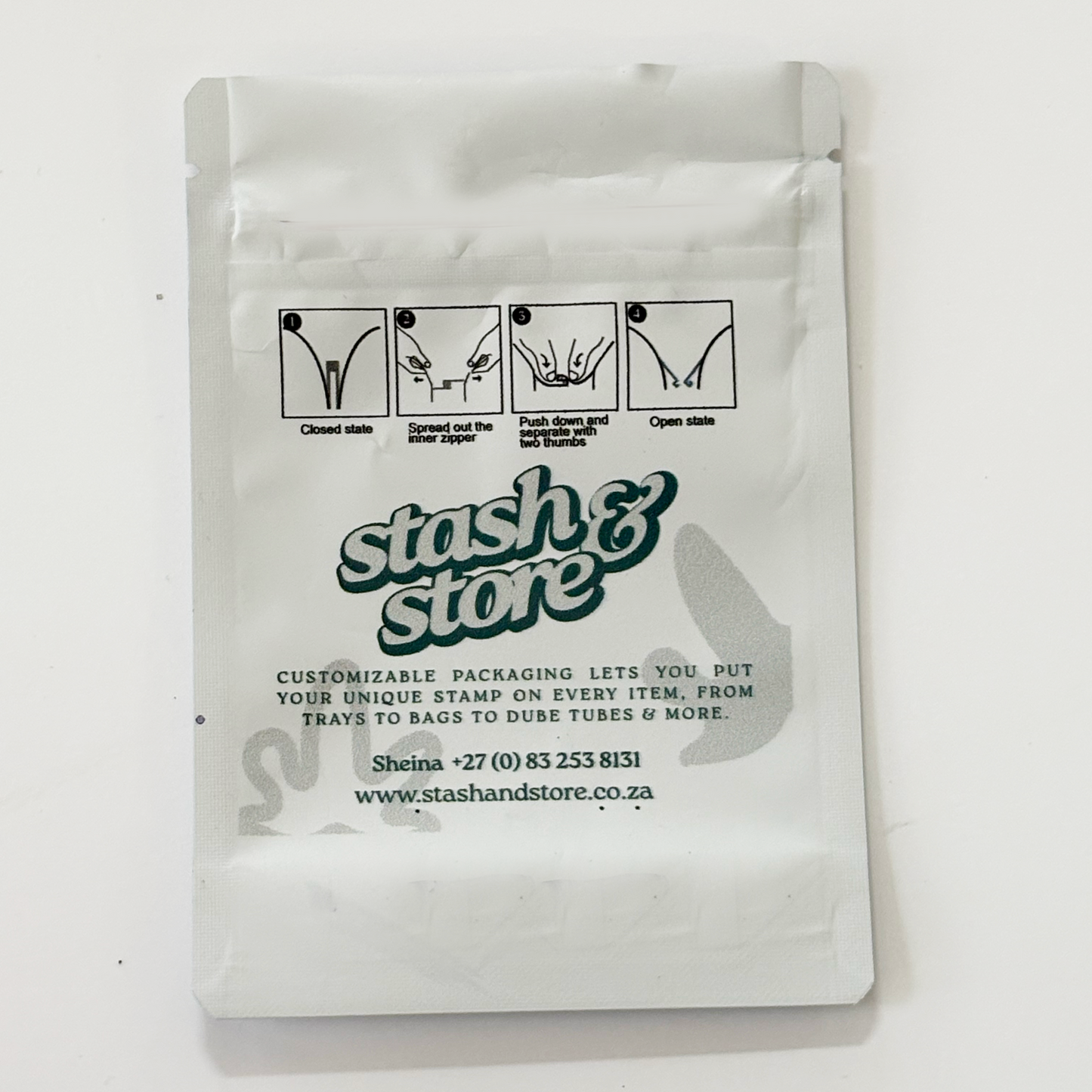 Custom Printed Child Proof Bag